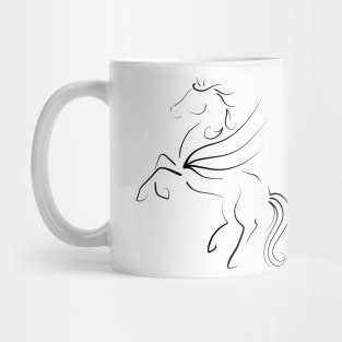 Rearing Pegasus Mug